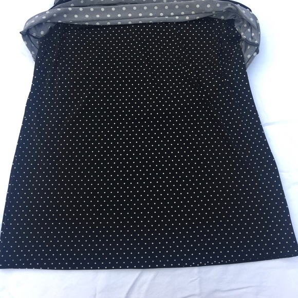 WHBM Layered Polka Dot Tank - Picture 7 of 10
